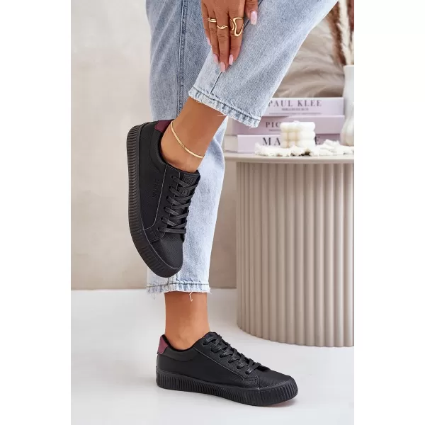  Dámske tenisky BIG STAR OO274A462 BLACK Big Star Shoes 