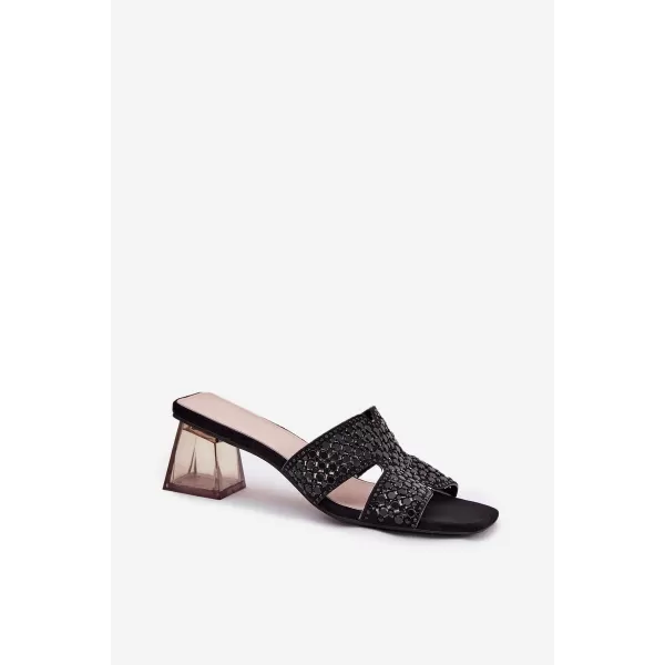  Dámske šľapky VINCEZA 62230 BLACK 