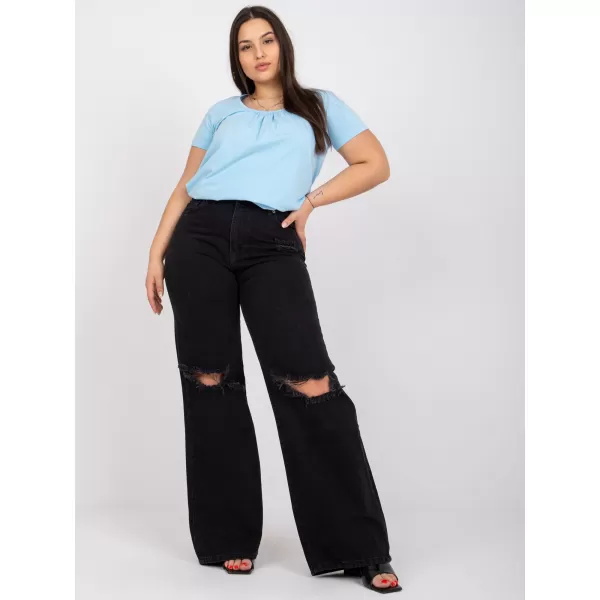  Dámske tričko BASIC FEEL GOOD RV-TS-6320.85P LIGHT BLUE 