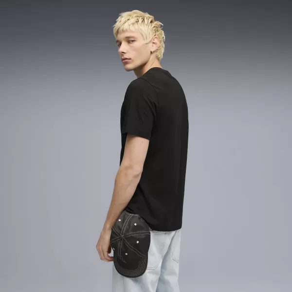  Pánske tričko PUMA GRAPHIC TEE 691775_01 PUMA BLACK 