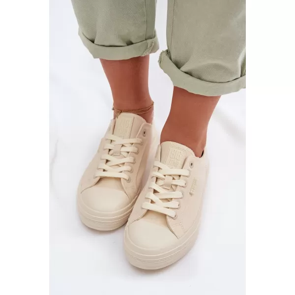  Dámske tenisky BIG STAR TT274818 BEIGE Big Star Shoes 