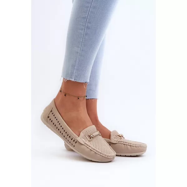  Dámske mokasíny BOTO RASIRNA 31619 BEIGE 
