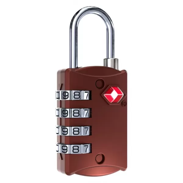  Zámok CABINZERO TSA Travel Lock SANGRIA RED 