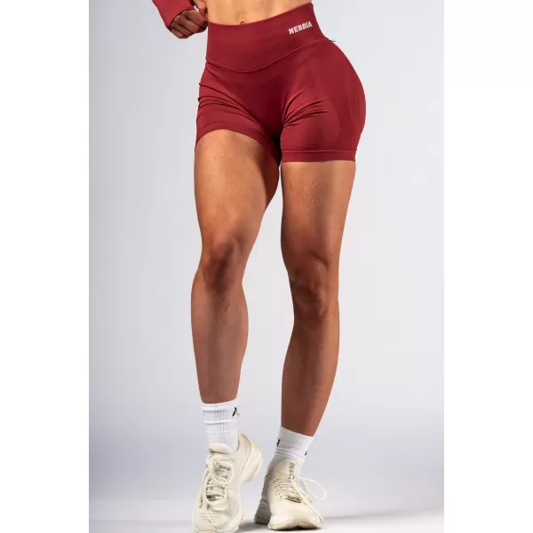  Push-up šortky s vysokým pásom POWER 893 RED Nebbia 