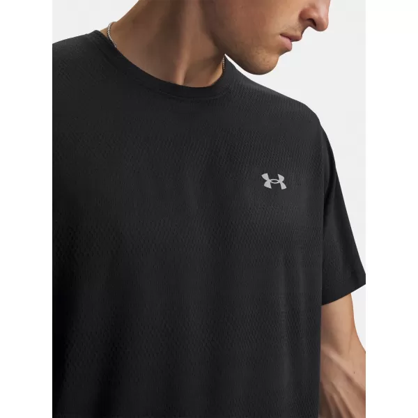  Pánske tričko UNDER ARMOUR 6009517-001 ČIERNA 