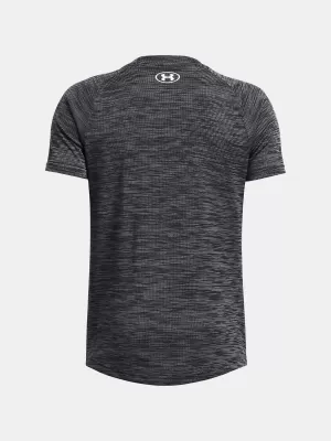 Chlapčenské tričko UNDER ARMOUR UA TECH TEXTURED SS 1382790-001 ČIERNA