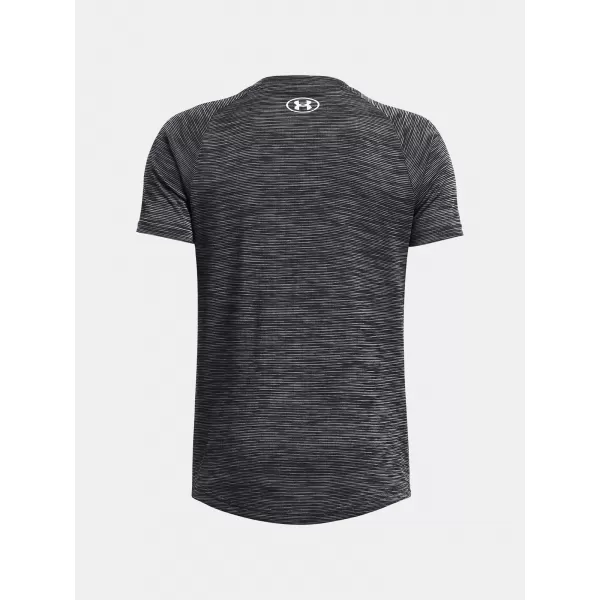  Chlapčenské tričko UNDER ARMOUR UA TECH TEXTURED SS 1382790-001 ČIERNA 