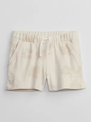 Detské kraťasy GAP LOGO SWEATSHORTS 602619-03 OYSTER GREY