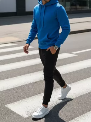 Pánska súprava DSTREET AX0645 MODRÁ/ČIERNA
