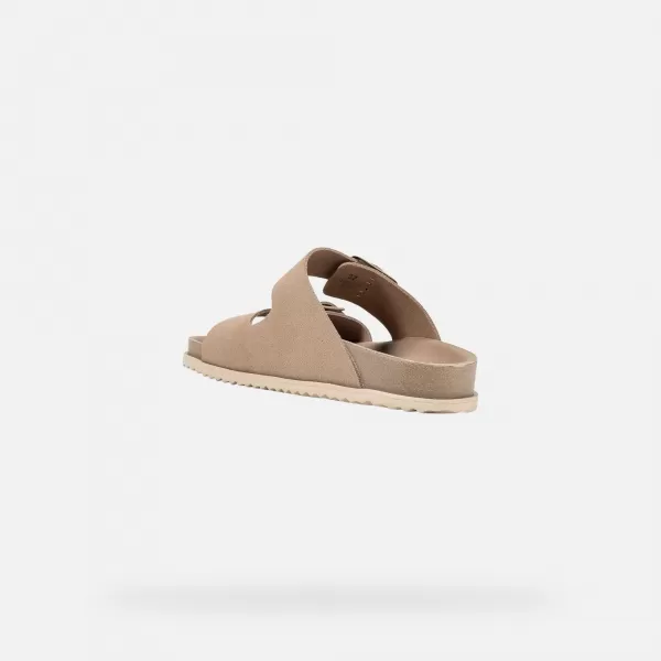  Dámske šľapky GEOX SANDYBETT G011576 BÉŽOVÁ 