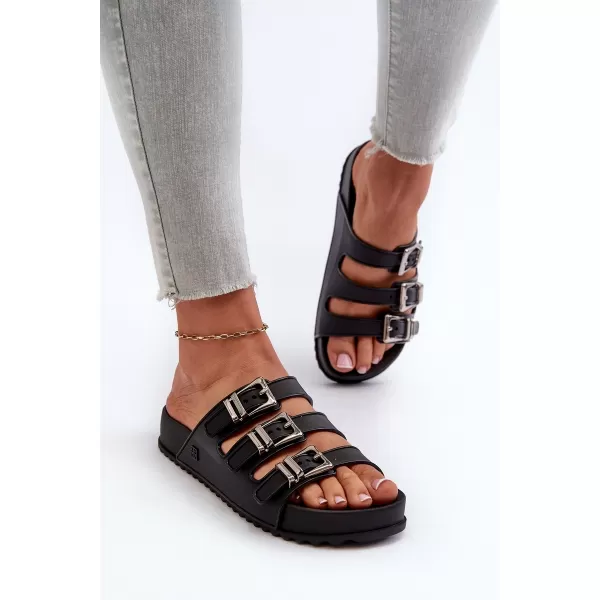  Dámske šľapky ZAXY JJ285058 BLACK 