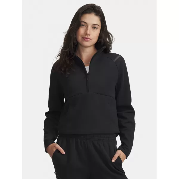  Dámska mikina UNDER ARMOUR UNSTOPPABLE FLC HZ 6003671-005 ČIERNA 