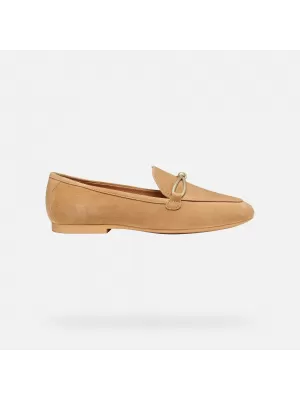Dámske mokasíny GEOX NEW PALMARIA G012919 BÉŽOVÁ