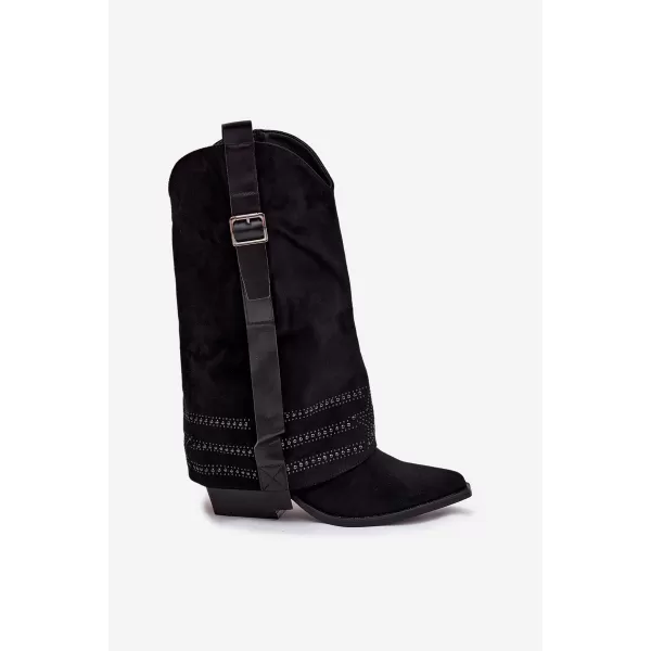  Dámske čižmy BOTO CAMILORA 40916 BLACK 