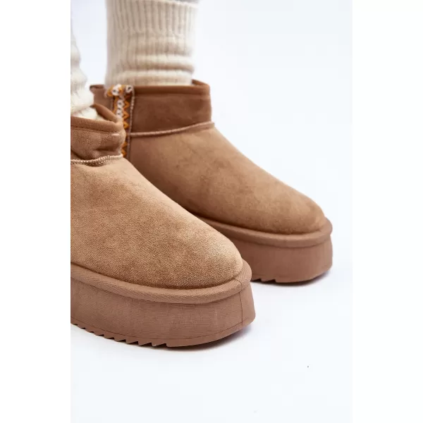  Dámske snehule BOTO UDRA 29607 KHAKI 