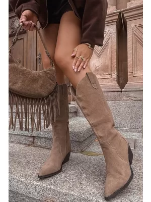 Dámske čižmy BOTO URSELLE 40126 KHAKI