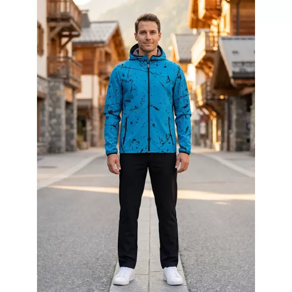  Pánska softshellová bunda premium ALTISPORT VOJ/ALM034JACK01 EMERALD 