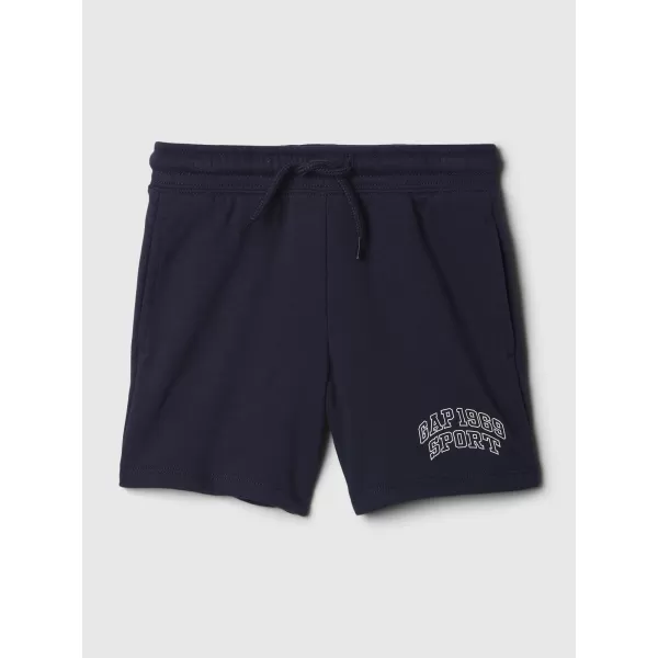  Detské kraťasy GAP FASHION LOGO SWEATSHORTS 408417-02 NAVY UNIFORM 