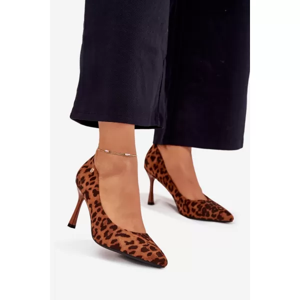  Dámske lodičky VINCEZA 62264 LEOPARD 