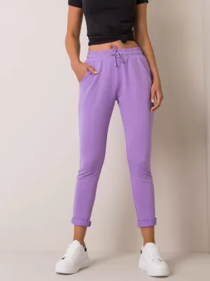 Dámske tepláky BASIC FEEL GOOD RV-DR-3698.92 VIOLET