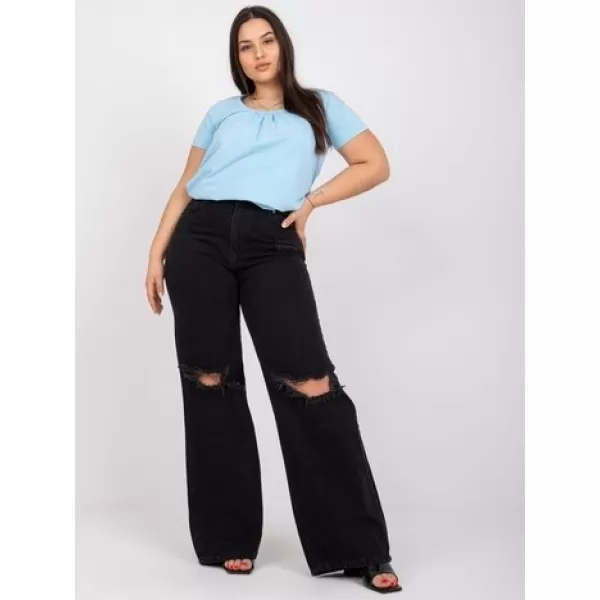  Dámske tričko BASIC FEEL GOOD RV-TS-6320.85P LIGHT BLUE 