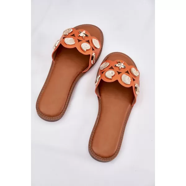  Dámske šľapky BOTO NALOTHIEL 37791 ORANGE 