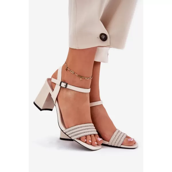  Dámske sandále VINCEZA 62228 BEIGE 