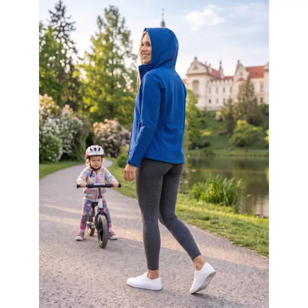  Dámska softshellová bunda ALTISPORT NoPrint NP/ALW945 KRÁĽOVSKY MODRÁ 