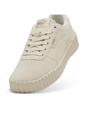 Dámske topánky PUMA CARINA 3.0 SD 400721_03 ALPINE SNOW/ ALPSKÝ SNEH/PUMA ZLATÁ