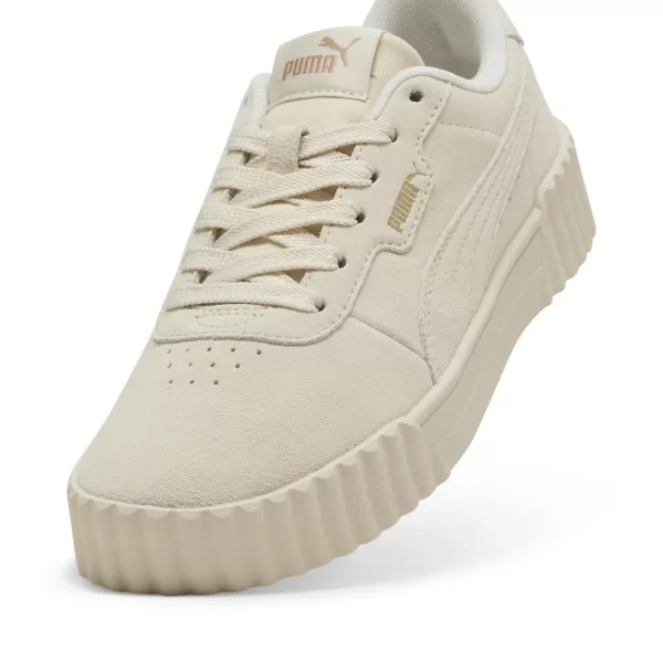  Dámske topánky PUMA CARINA 3.0 SD 400721_03 ALPINE SNOW/ ALPSKÝ SNEH/PUMA ZLATÁ 