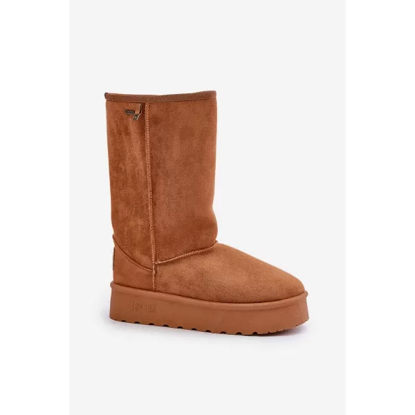  Dámske topánky BIG STAR OO274893 BROWN/BEIGE Big Star Shoes 