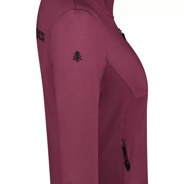  Dámska mikina powerfleece NORDBLANC SEDGE NBWFL8291 FIALOVÁ 
