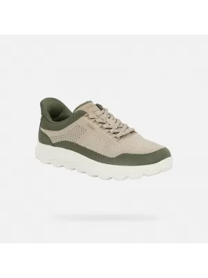 Pánske tenisky GEOX SPHERICA PLUS FAST IN G014663 BÉŽOVÁ