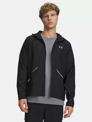 Pánska bunda UNDER ARMOUR UA UNSTOPPABLE WOVEN JACKET ČIERNA