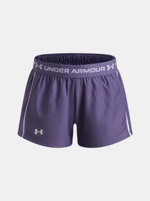 Dievčenské kraťasy UNDER ARMOUR G TECH PLAY UP SHORT 1390075-520 FIALOVÁ