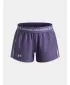 Dievčenské kraťasy UNDER ARMOUR G TECH PLAY UP SHORT 1390075-520 FIALOVÁ