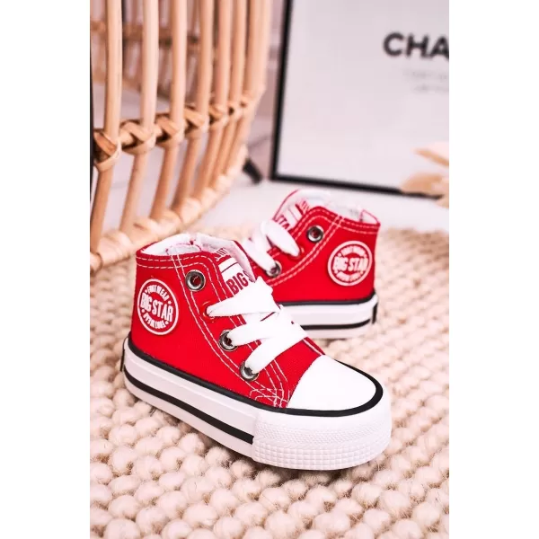 Detské tenisky BIG STAR HH374190 RED Big Star Shoes 