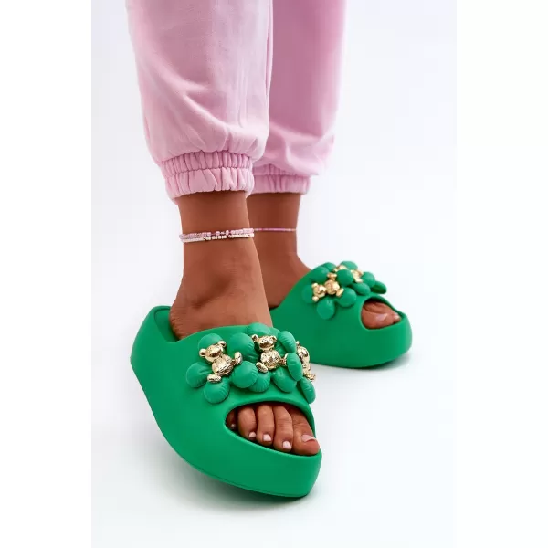 Dámske šľapky BOTO BREMAVIA 32668 GREEN 