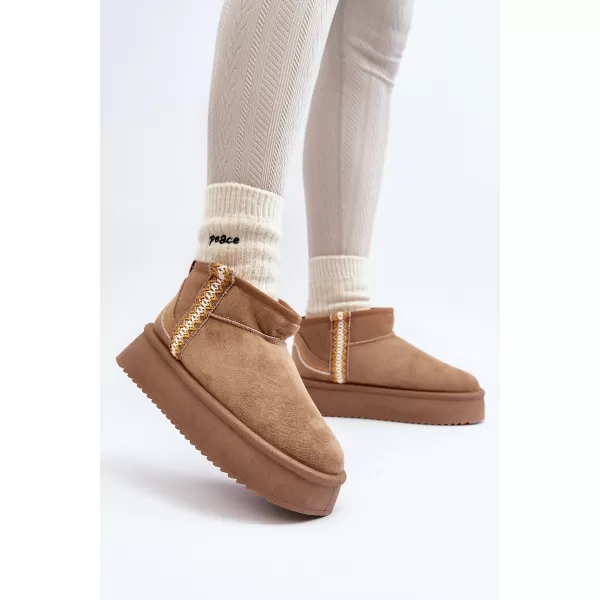  Dámske snehule BOTO UDRA 29607 KHAKI 