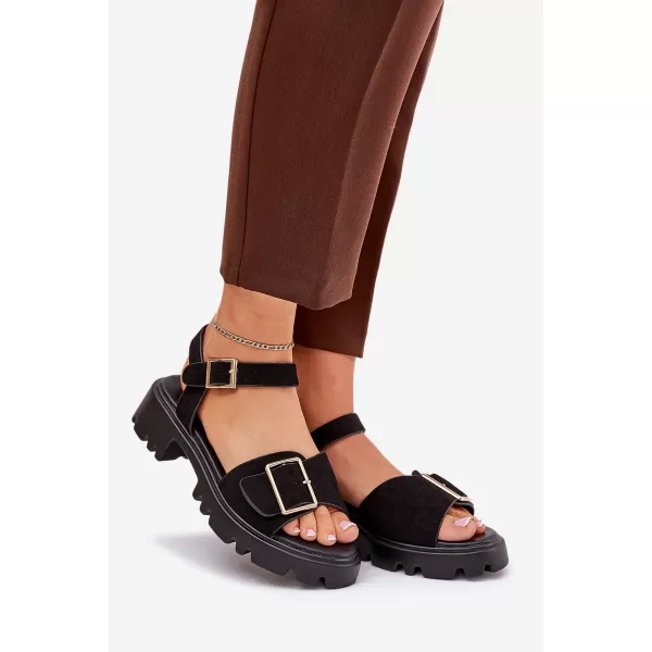  Dámske sandále BOTO GOFIELLE 36139 BLACK 