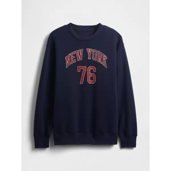  Dámska mikina GAP NEW YORK SWEATSHIRT 778455-00 NAVY UNIFORM 