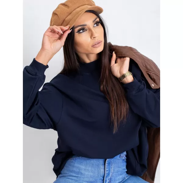  Dámska mikina BASIC FEEL GOOD RV-BL-5185.84P NAVY 