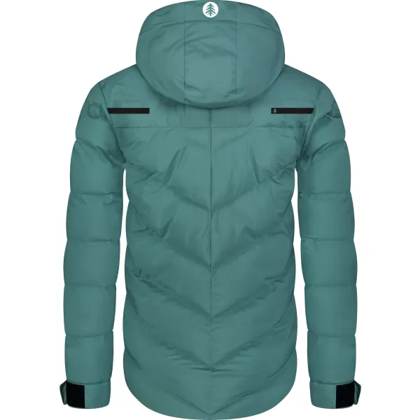  Pánska zimná bunda NORDBLANC CRAG NBWJM8056 ZELENÁ 