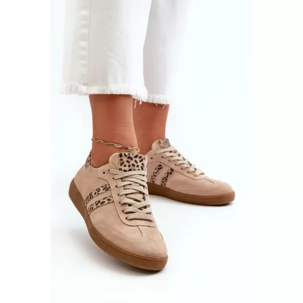  Dámske tenisky ZAZOO N1068 32634 BEIGE 