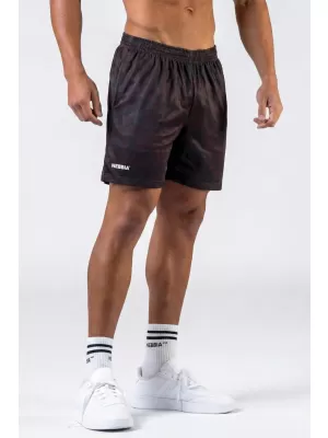 Tréningové šortky POWER 902 DARK BROWN CAMO Nebbia