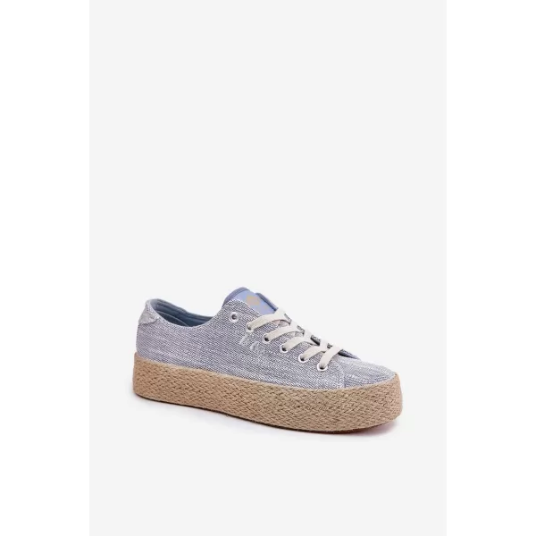  Dámske tenisky LEE COOPER LCW-25-02-3284 LIGHT BLUE 