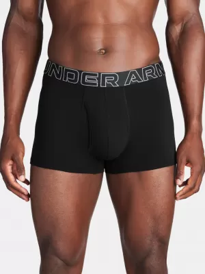 Pánske boxerky UNDER ARMOUR M UA PERF COTTON 3IN ČIERNA