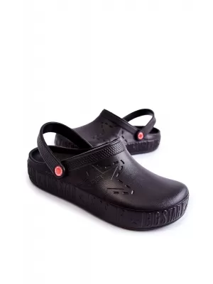 Pánske šľapky BIG STAR II175001 BLACK Big Star Shoes