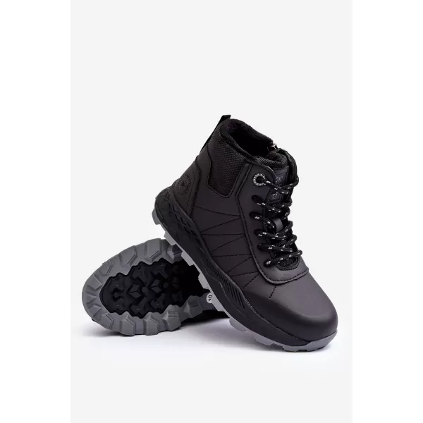  Detské zimné topánky BIG STAR MM374203 BLACK Big Star Shoes 