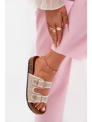 Dámske šľapky BOTO OSOFFE 36218 BEIGE